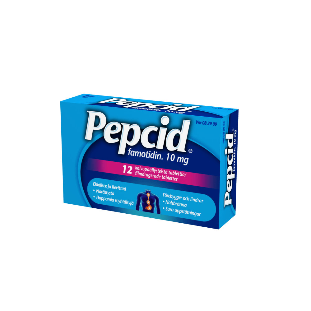 Pepcid 10 Mg Tabl, Kalvopääll - Apteekki 360 Helsinki - Verkkoapteekki