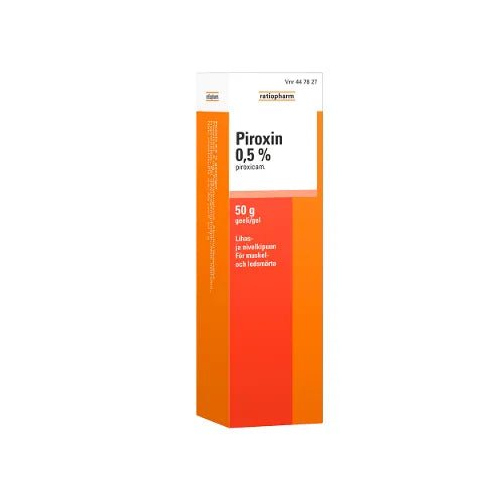 Piroxin 5 Mg/G Geeli - Apteekki 360 Helsinki - Verkkoapteekki