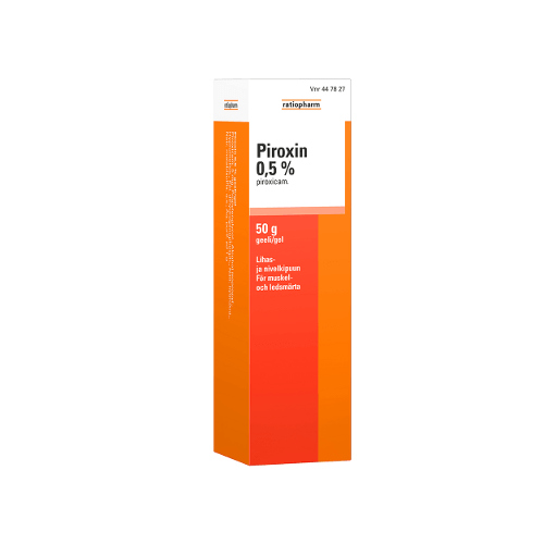 Piroxin 5 Mg/G Geeli - Apteekki 360 Helsinki - Verkkoapteekki