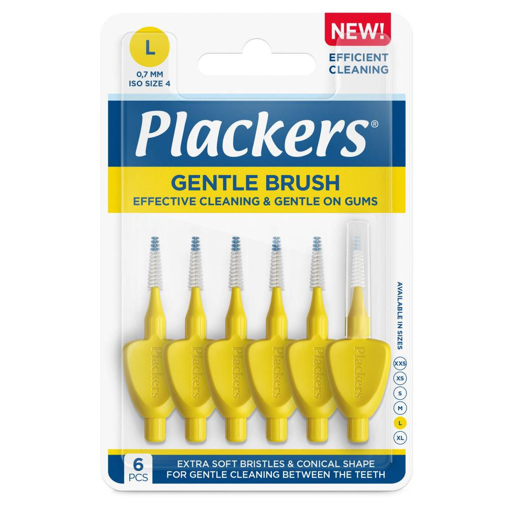Plackers Gentle Brush L 0.7 Mm Hammasväliharja - Apteekki 360 Helsinki - Verkkoapteekki