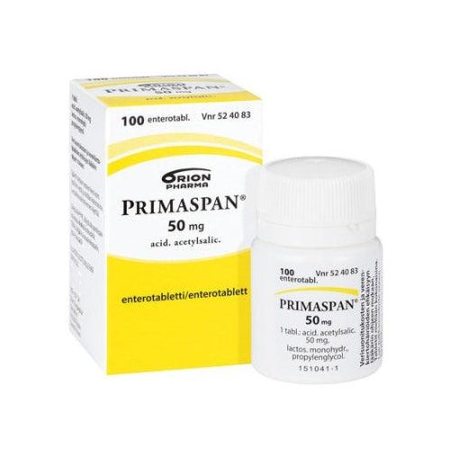 Primaspan 50 Mg Enterotabl - Apteekki 360 Helsinki - Verkkoapteekki