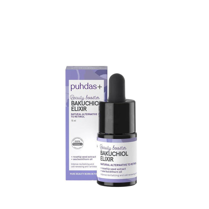 Puhdas+ Bakuchiol Beauty Booster Elixir - Apteekki 360 Helsinki - Verkkoapteekki