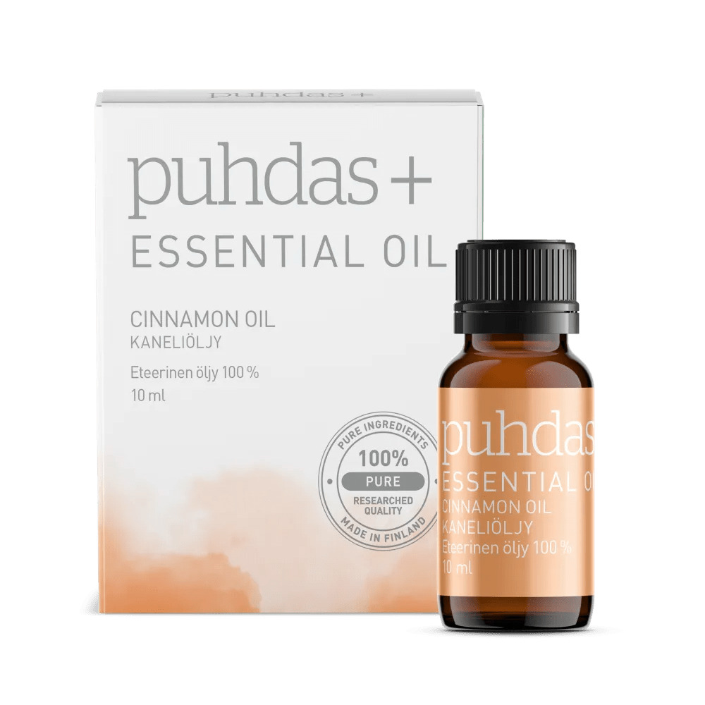 Puhdas+ Essential Oil Cinnamon - Apteekki 360 Helsinki - Verkkoapteekki
