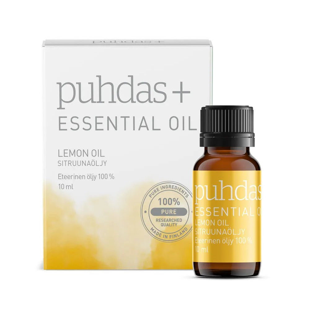 Puhdas+ Essential Oil Lemon - Apteekki 360 Helsinki - Verkkoapteekki