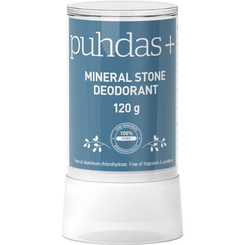 Puhdas+ Mineral Stone Deodorant, 120G - Apteekki 360 Helsinki - Verkkoapteekki