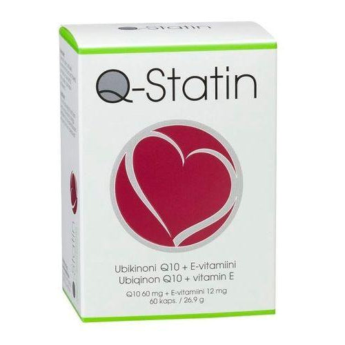 Q Statin Q10 + E-Vitamiini - Apteekki 360 Helsinki - Verkkoapteekki