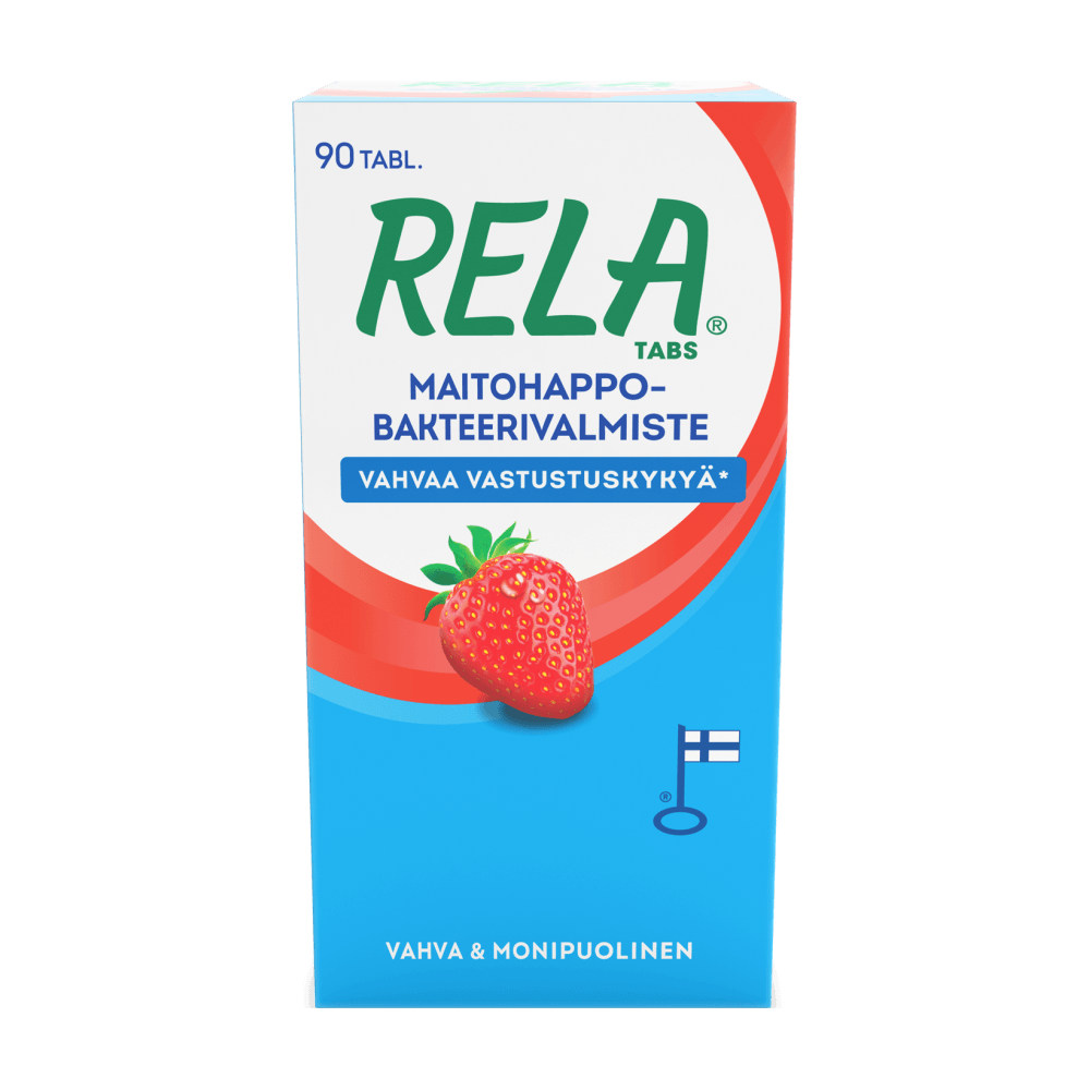Rela Tabs Uusi Mansikka - Apteekki 360 Helsinki - Verkkoapteekki