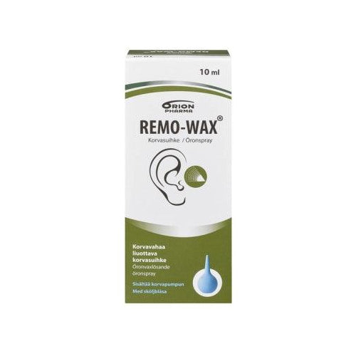 Remo-Wax Korvasuihke + Pumppu - Apteekki 360 Helsinki - Verkkoapteekki