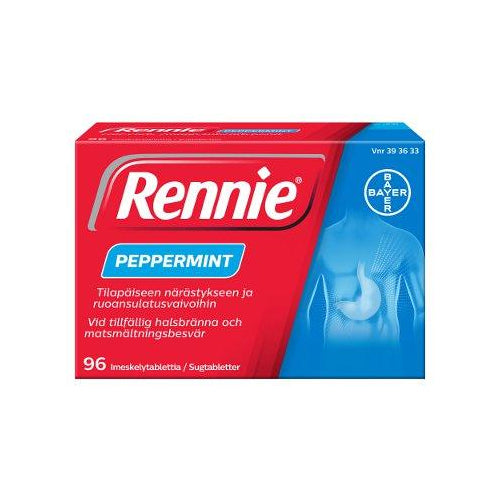 Rennie Peppermint 80 Mg/680 Mg Imeskelytabl - Apteekki 360 Helsinki - Verkkoapteekki