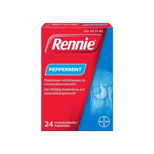 Rennie Peppermint 80 Mg/680 Mg Imeskelytabl - Apteekki 360 Helsinki - Verkkoapteekki