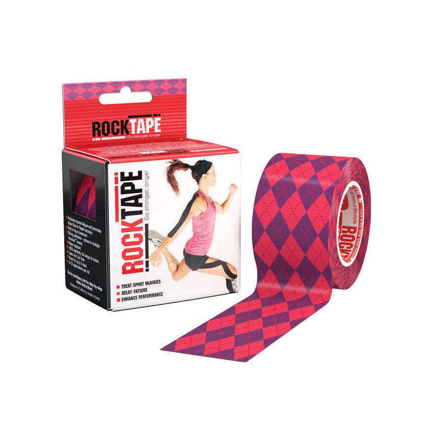Rocktape Kinesioteippi Pink-Ruutu 5Cmx5M - Apteekki 360 Helsinki - Verkkoapteekki