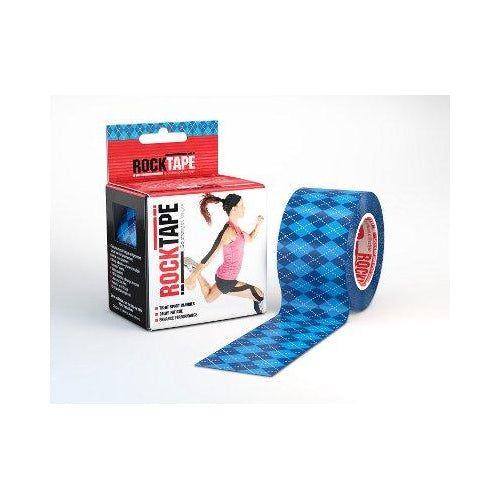 Rocktape Kinesioteippi Siniruutu 5Cmx5M - Apteekki 360 Helsinki - Verkkoapteekki