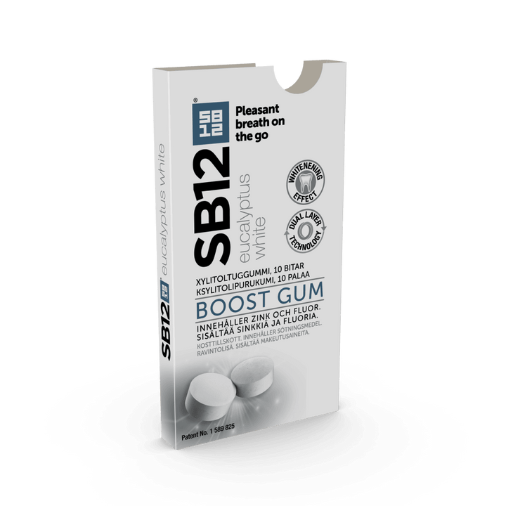 Sb12 Boost Eucalyptus White Purukumi - Apteekki 360 Helsinki - Verkkoapteekki