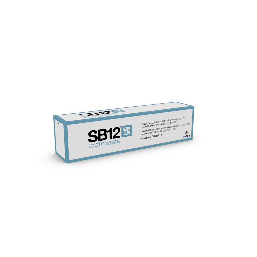 Sb12 Strong Mint Hammastahna - Apteekki 360 Helsinki - Verkkoapteekki