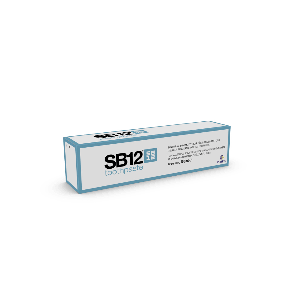 Sb12 Strong Mint Hammastahna - Apteekki 360 Helsinki - Verkkoapteekki