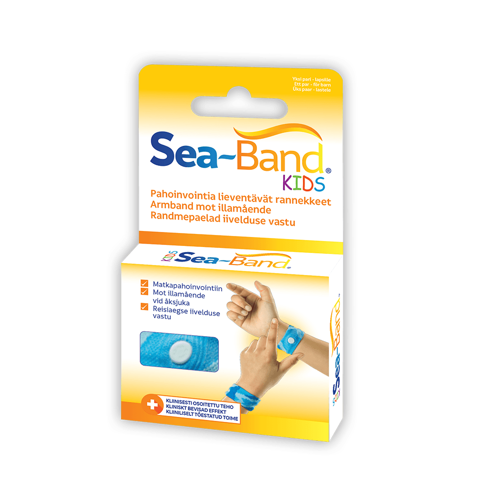 Sea-Band Kids Pahoinvointirannekkeet - Apteekki 360 Helsinki - Verkkoapteekki