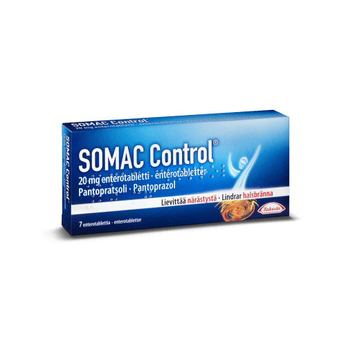 Somac Control 20 Mg Enterotabl - Apteekki 360 Helsinki - Verkkoapteekki