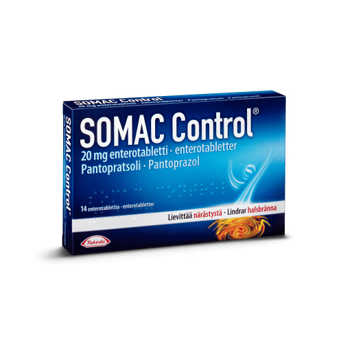 Somac Control 20 Mg Enterotabl - Apteekki 360 Helsinki - Verkkoapteekki
