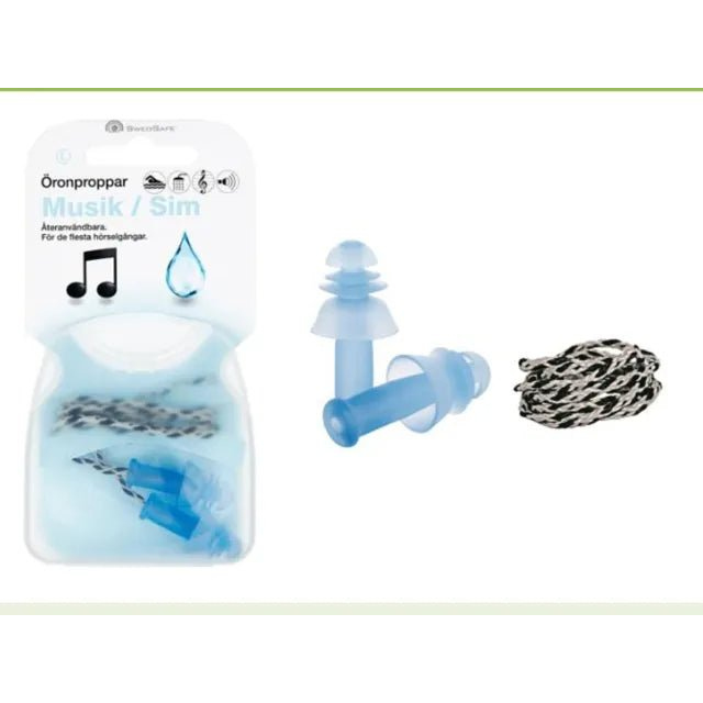 Swedsafe Music & Swim Korvatulppa (L) - Apteekki 360 Helsinki - Verkkoapteekki