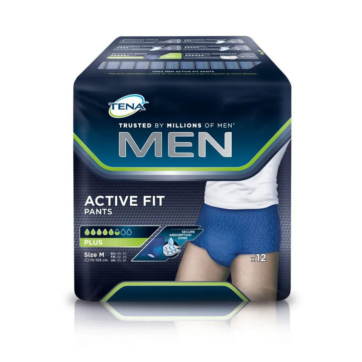 Tena Men Active Fit Pants Plus M - Apteekki 360 Helsinki - Verkkoapteekki