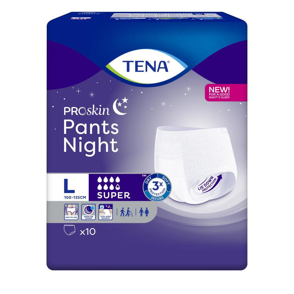 Tena Pants Night Super L - Apteekki 360 Helsinki - Verkkoapteekki
