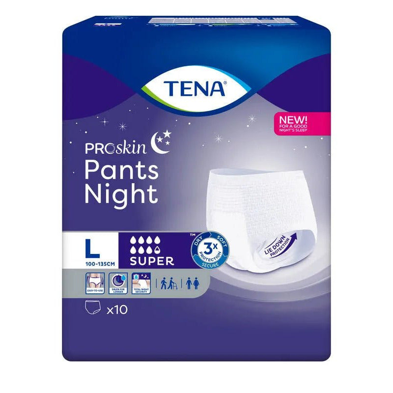 Tena Proskin Pants Night Super L - Apteekki 360 Helsinki - Verkkoapteekki
