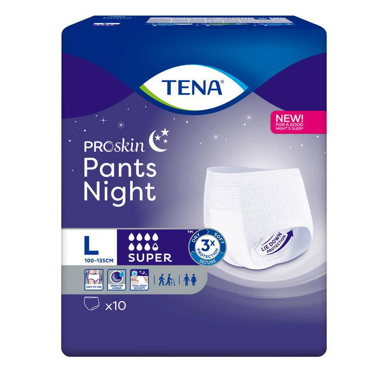 Tena Proskin Pants Night Super L - Apteekki 360 Helsinki - Verkkoapteekki