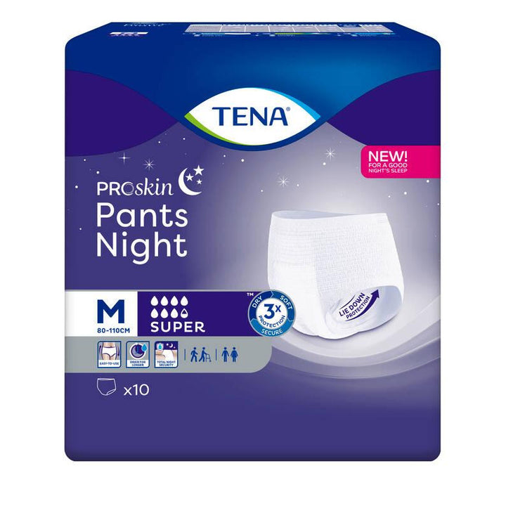 Tena Proskin Pants Night Super M - Apteekki 360 Helsinki - Verkkoapteekki