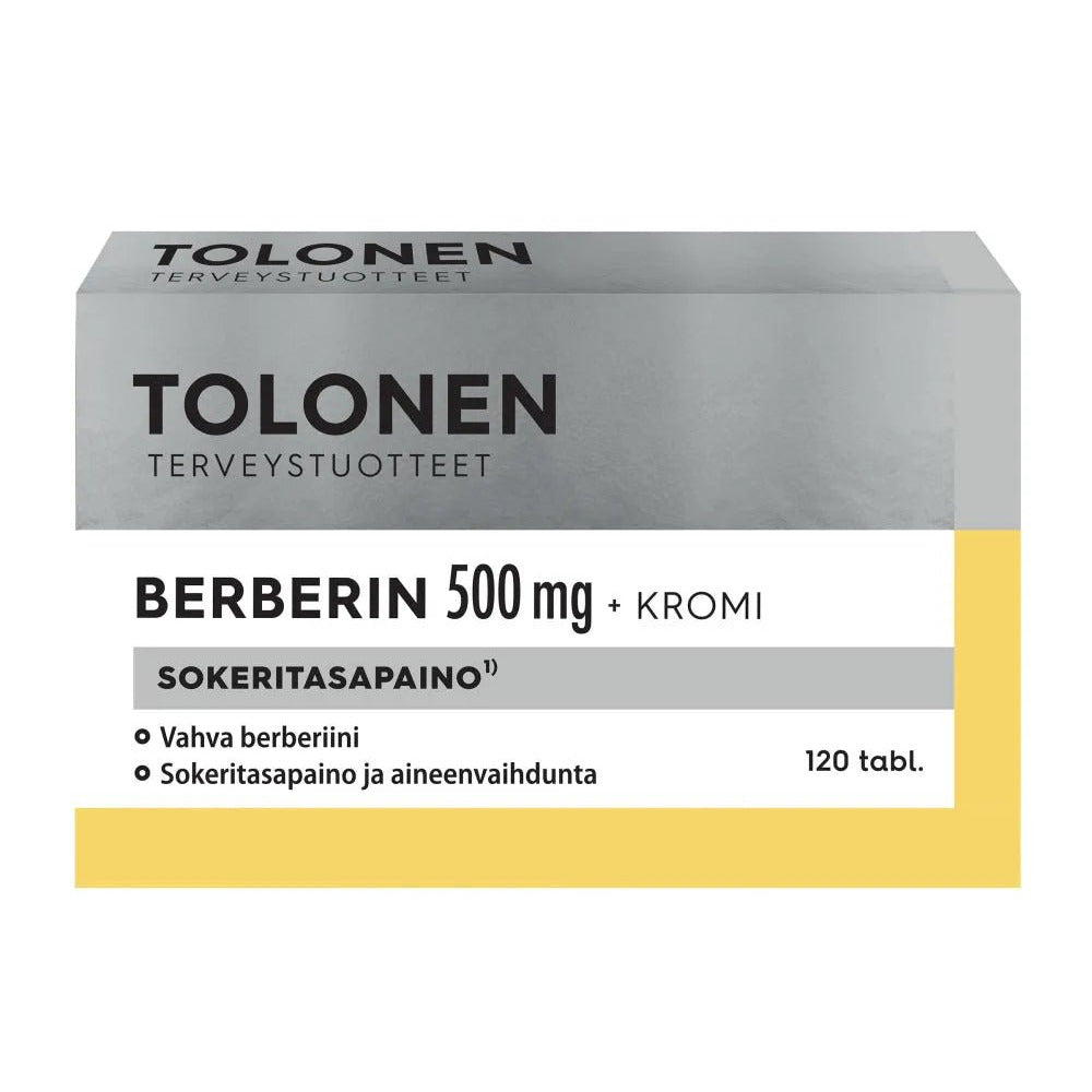 Tolonen Berberin + Kromi - Apteekki 360 Helsinki - Verkkoapteekki