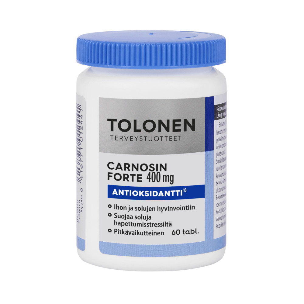 Tolonen Carnosin Forte 400Mg - Apteekki 360 Helsinki - Verkkoapteekki