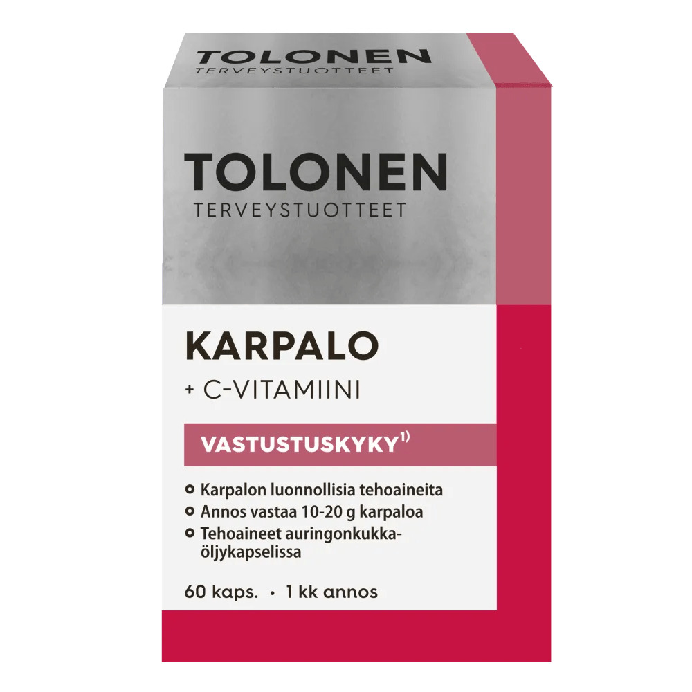 Tolonen Karpalo + C-Vitamiini - Apteekki 360 Helsinki - Verkkoapteekki
