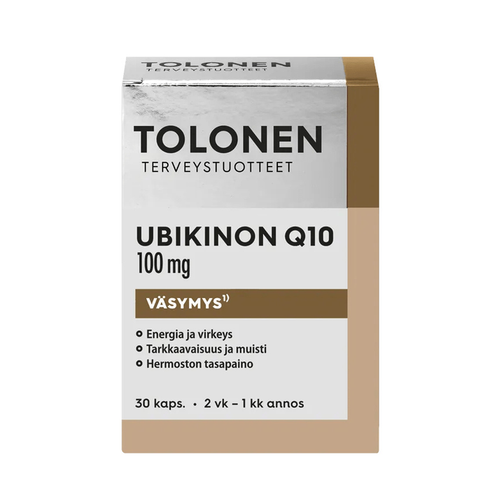 Tolonen Ubikinon 100 Mg + B-Vit - Apteekki 360 Helsinki - Verkkoapteekki