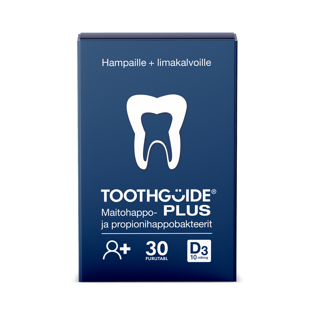 Toothguide Aikuiset Plus Maitohappobakt. - Apteekki 360 Helsinki - Verkkoapteekki