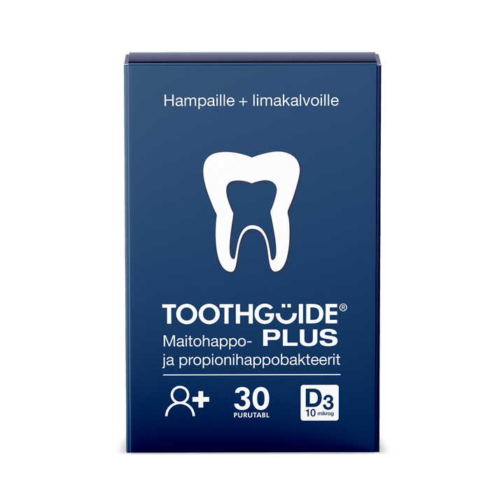 Toothguide Aikuiset Plus Maitohappobakt. - Apteekki 360 Helsinki - Verkkoapteekki