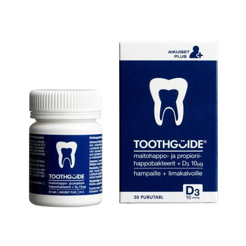 Toothguide Aikuiset Plus Maitohappobakt. - Apteekki 360 Helsinki - Verkkoapteekki