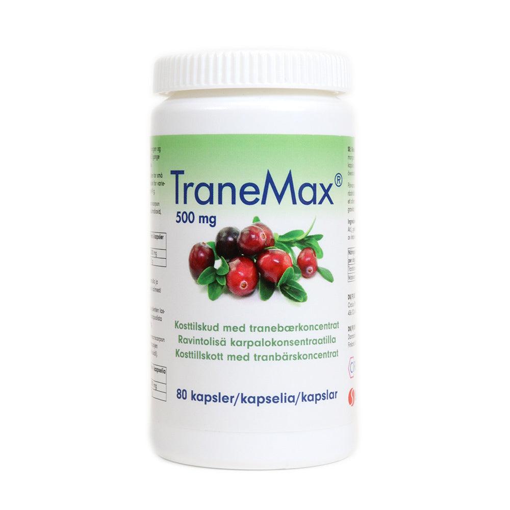 Tranemax Karpalovalmiste 500Mg Kaps - Apteekki 360 Helsinki - Verkkoapteekki