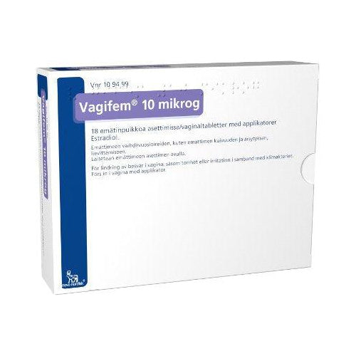 Vagifem 0,01 Mg Emätinpuikko, Tabl - Apteekki 360 Helsinki - Verkkoapteekki