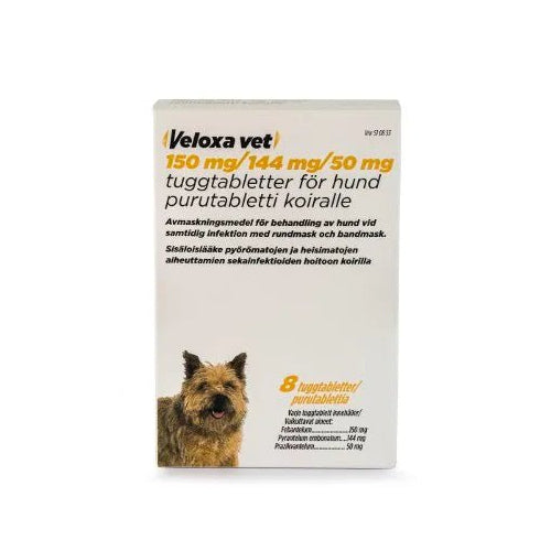 Veloxa Vet 50 Mg/144 Mg/150 Mg Purutabl - Apteekki 360 Helsinki - Verkkoapteekki