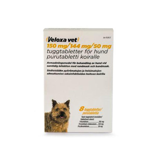 Veloxa Vet 50 Mg/144 Mg/150 Mg Purutabl - Apteekki 360 Helsinki - Verkkoapteekki