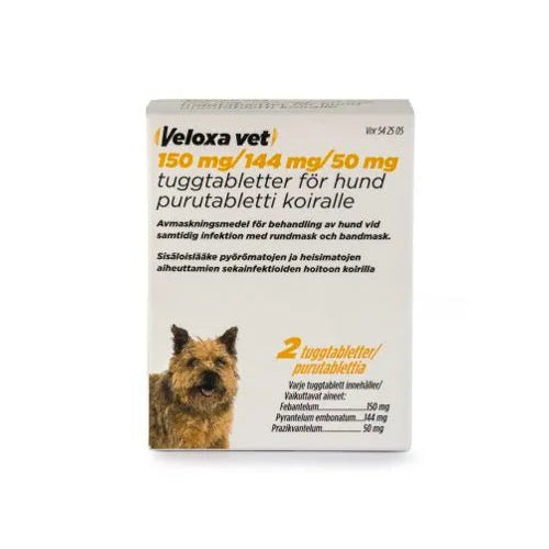 Veloxa Vet 50 Mg/144 Mg/150 Mg Purutabl - Apteekki 360 Helsinki - Verkkoapteekki