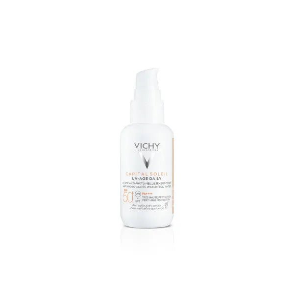 Vichy Capital Soleil UV AGE SPF 50+ sävytetty aurinkosuojavoide - Apteekki 360 Helsinki - Verkkoapteekki