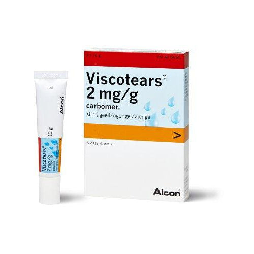 Viscotears 2 Mg/G Silmägeeli - Apteekki 360 Helsinki - Verkkoapteekki