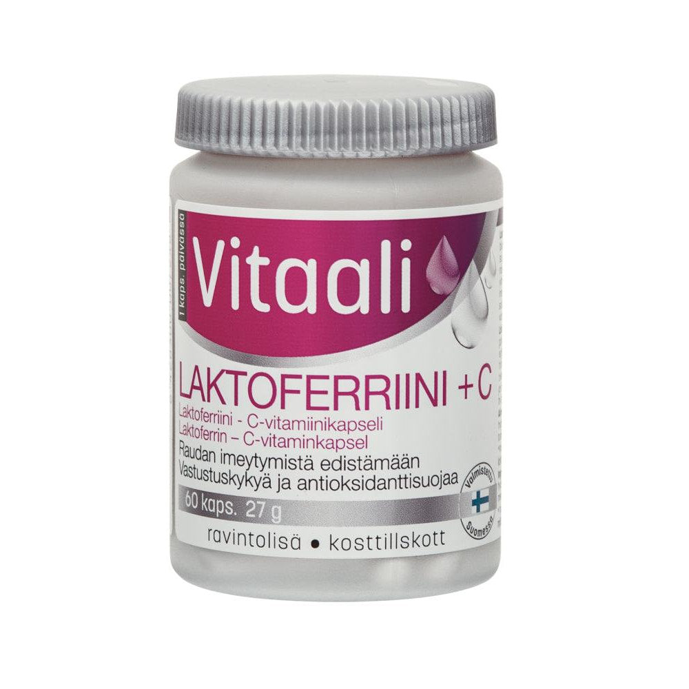 Vitaali Laktoferriini + C - Apteekki 360 Helsinki - Verkkoapteekki