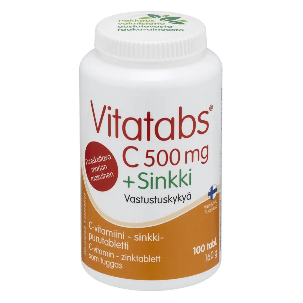 Vitatabs C 500 Mg + Sinkki - Apteekki 360 Helsinki - Verkkoapteekki