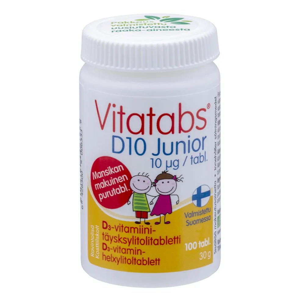 Vitatabs D 10 Mikrog Junior - Apteekki 360 Helsinki - Verkkoapteekki