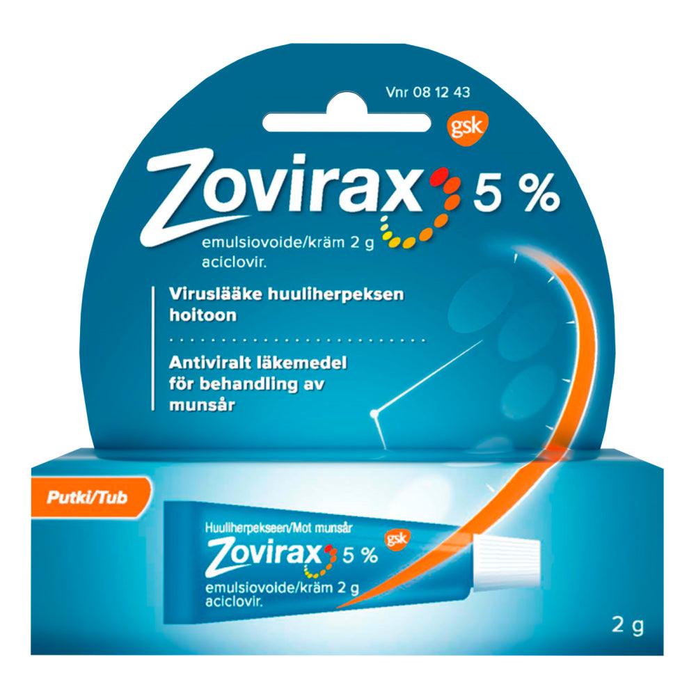 Zovirax 50 Mg/G Emuls Voide - Apteekki 360 Helsinki - Verkkoapteekki