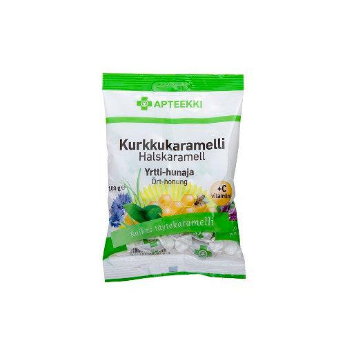 Apteekki Kurkkukaramelli Yrtti-Hunaja - Apteekki 360 Helsinki - Verkkoapteekki