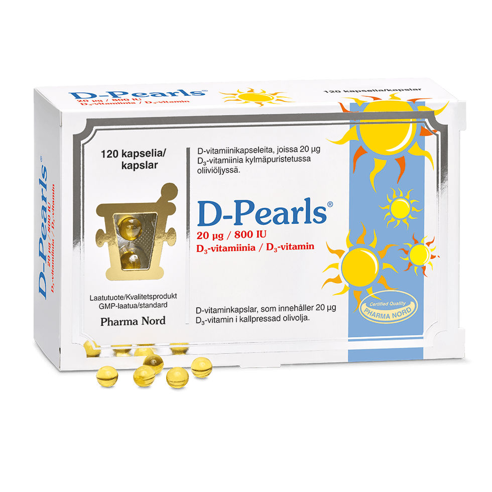 D-Pearls 20 Mikrog - Apteekki 360 Helsinki - Verkkoapteekki