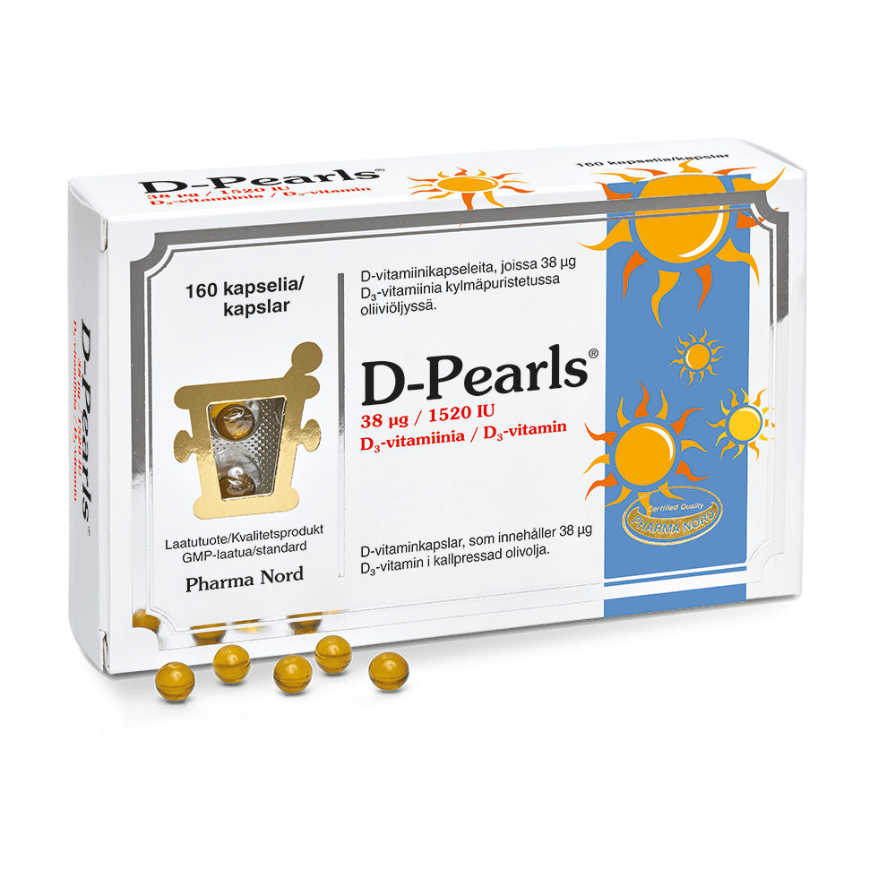 D-Pearls 38 Mikrog - Apteekki 360 Helsinki - Verkkoapteekki