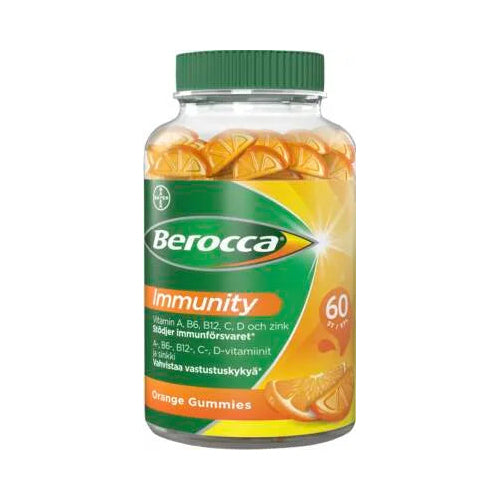 Berocca Immunity Gummies - Apteekki 360 Helsinki - Verkkoapteekki